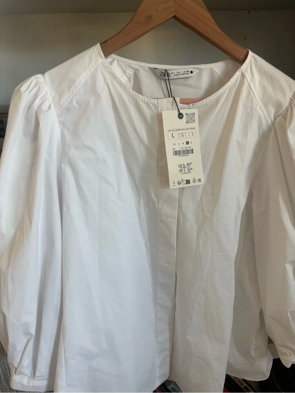 Zara elegant white